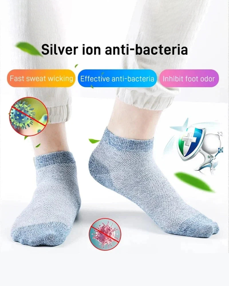 Breathable Antibacterial Deodorant Socks