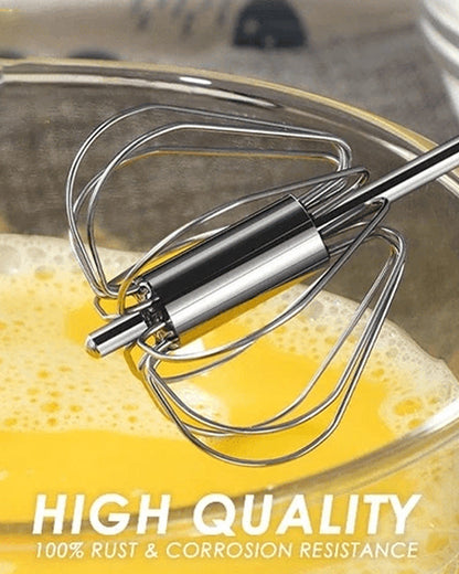 Stainless Steel Semi-Automatic Whisk