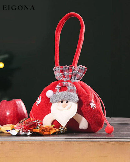 Christmas Gift Snowman Doll Bag SANTA CLAUS - THICK PLUSH 23BF ACCESSORIES Christmas Clothes