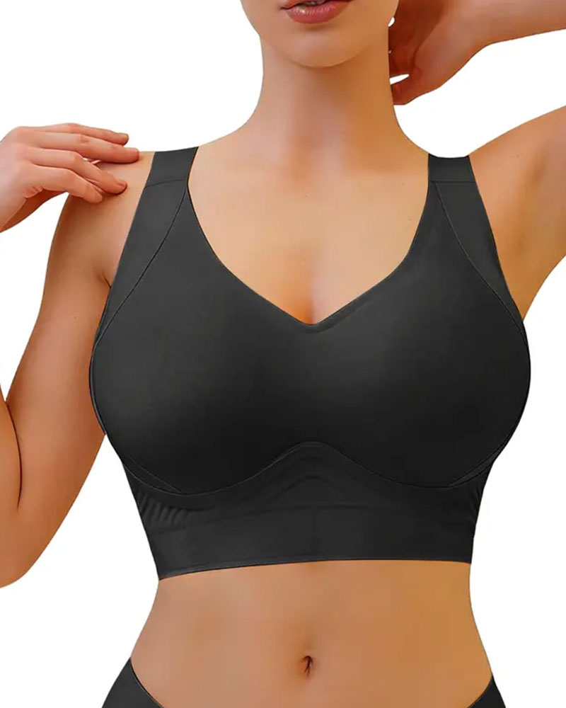 Seamless Anti-Sagging Push-Up Bra