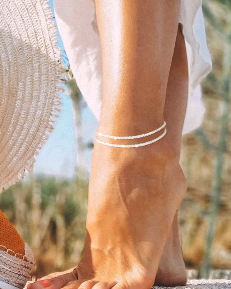 Double Layered Anklets