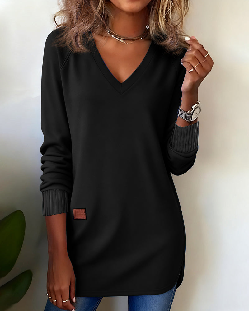 V-Neck Stylish Hoodie