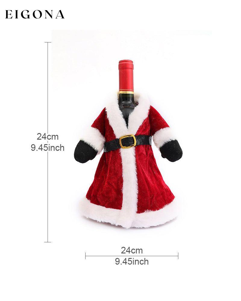 Christmas dress wine bottle cover 23BF ACCESSORIES christmas Clothes