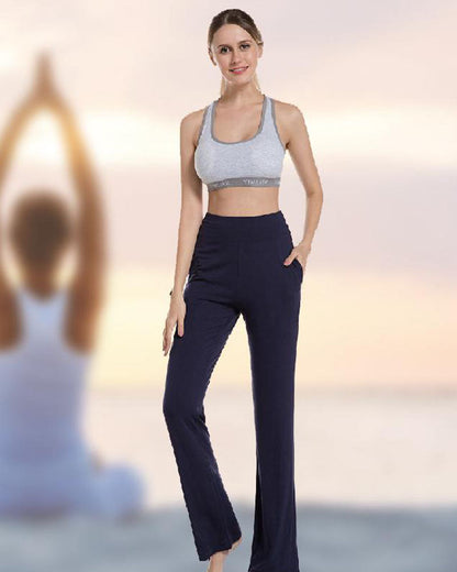 Women's High Waist and Flared Leg Yoga Pants