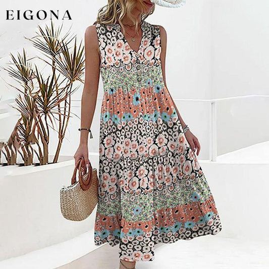 Elegant Floral Dress Multicolor best Best Sellings casual dresses clothes Plus Size Sale short dresses Topseller