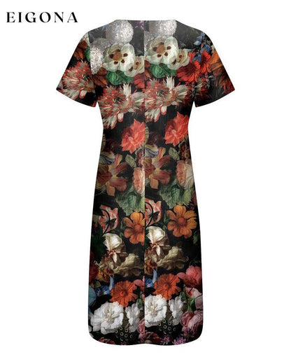 Floral print pocket dress 23BF Casual Dresses Clothes Dresses Spring Summer