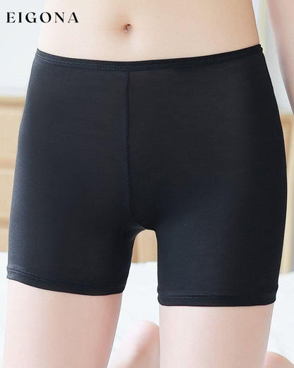 Comfortable Lace Safety Shorts Black Flat edge 23BF Lingerie Shorts Spring Summer