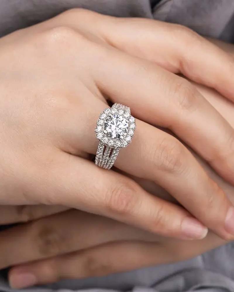 JJ CHIC Full Pavé Ring