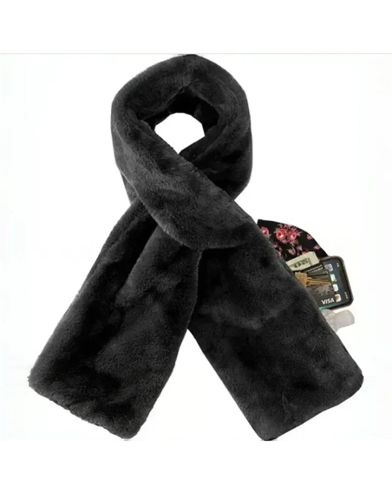 🎁Hidden Pocket Cozy Scarf – Warm, Soft And Secure Zipper🧣 2024f/w accessories