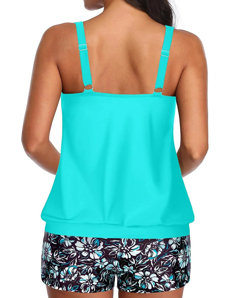Tank-Style Two-Piece Tankini