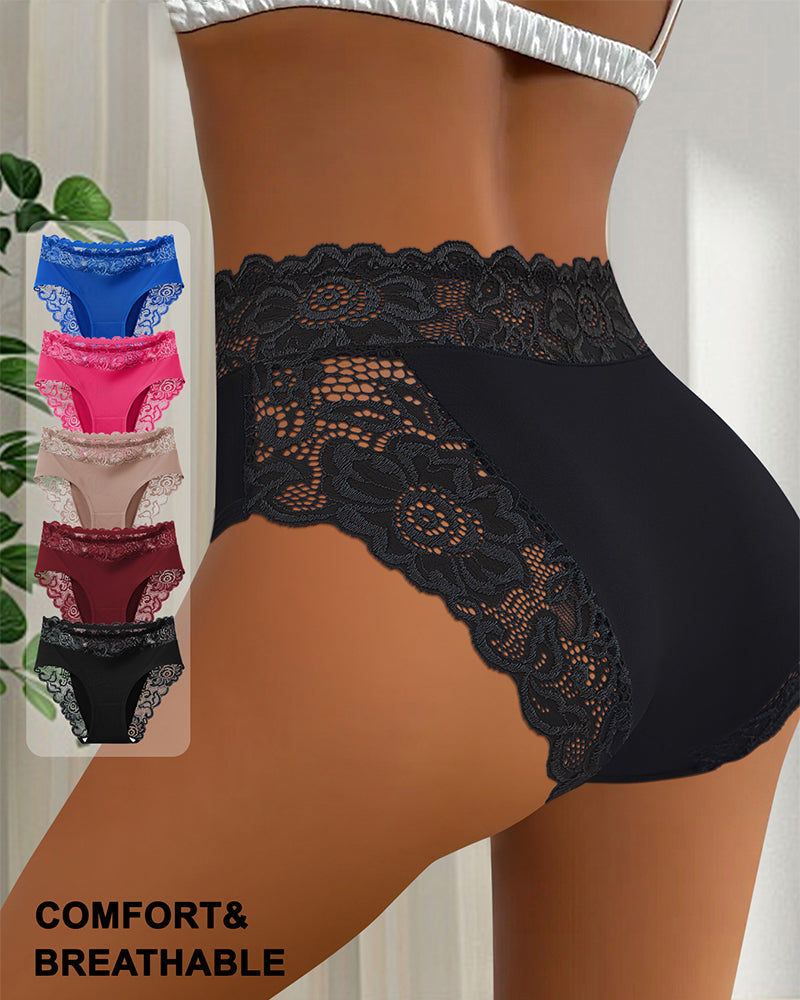 Sexy Lace Mid-Rise Panties-4 2024 f/w accessoires spring summer