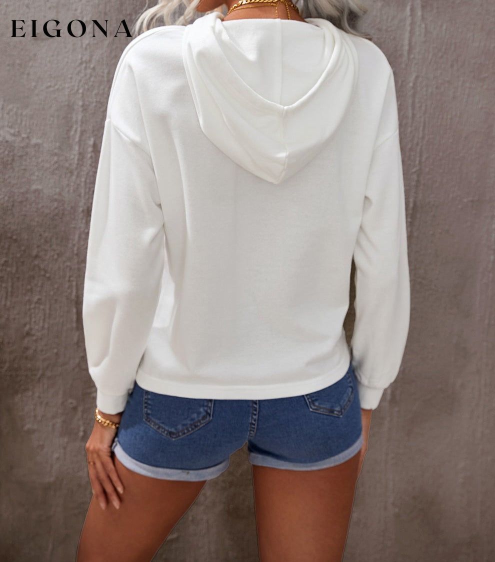 BEAUTIFUL DAY Graphic Drawstring Hoodie clothes Ship From Overseas Sweater sweaters SYNZ trend