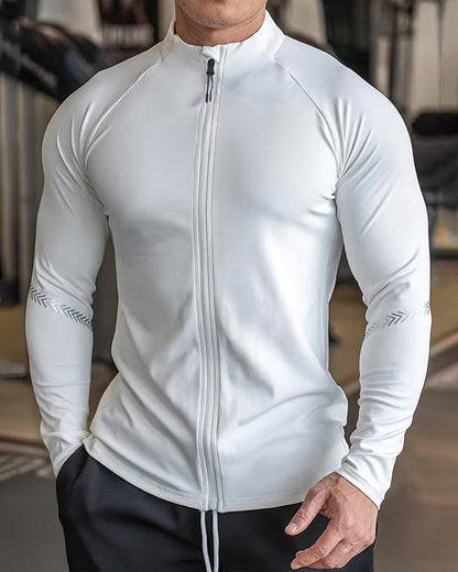 Quick-Dry Zip Long-Sleeve Coats