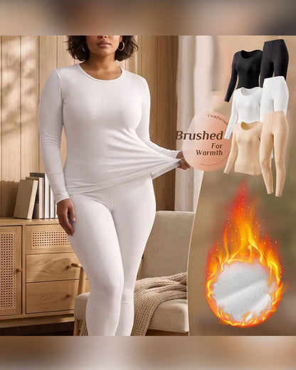 Brushed Thermal Underwear Set