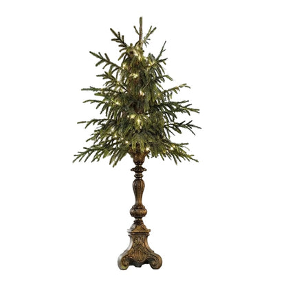 Lighted Tabletop Christmas Tree