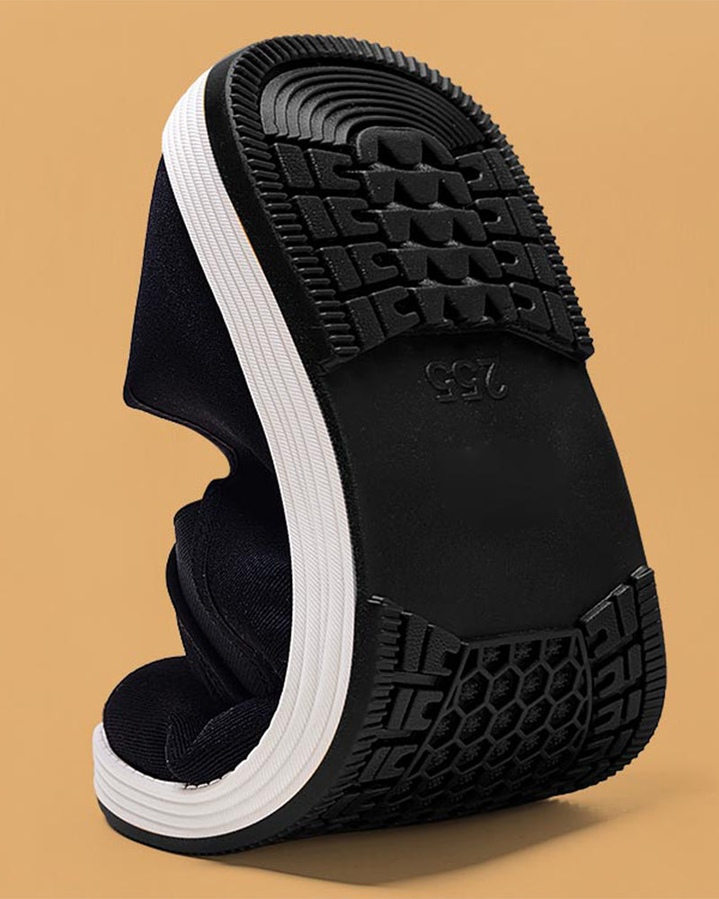 Men's Cotton Shoes With Super Warm Faux Fur Lining And Non-Slip Sole