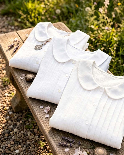 Pleated Three-Quarter Sleeve Dress