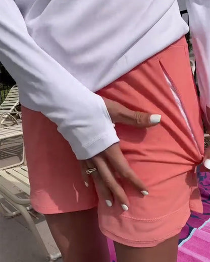 Drawstring Casual Shorts