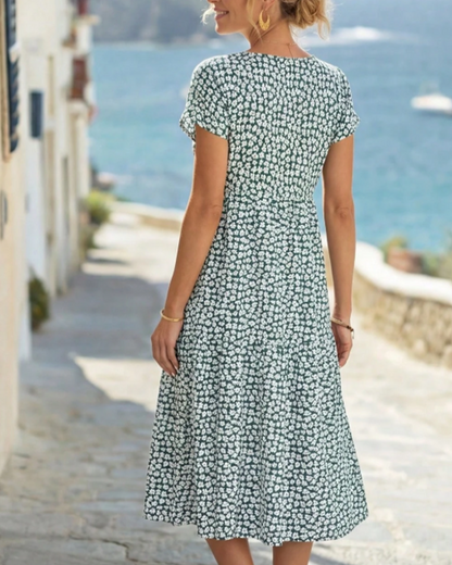 Little Floral Waist Dress