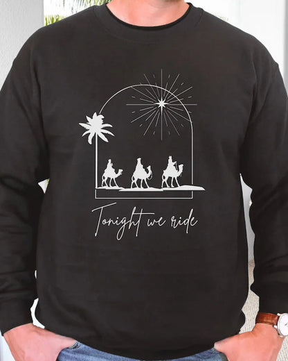 Men's Three Wise Men Sweatshirt 2024 F/W Christmas Men's Christmas Three wise men