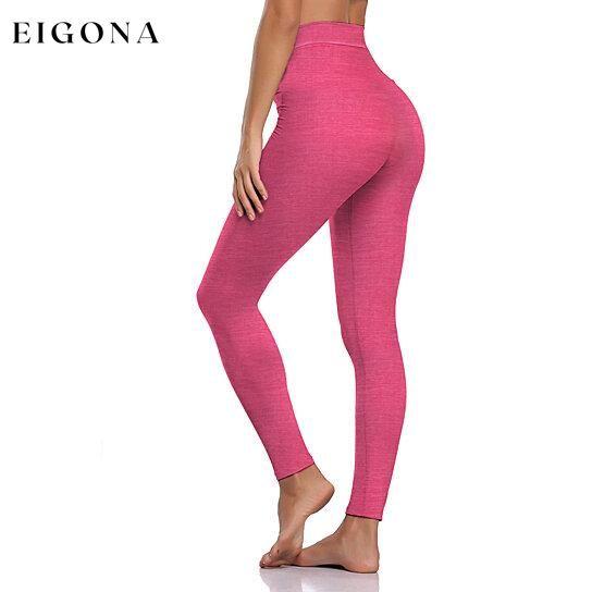 2-Pack: Women's Space Dye Seamless Ankle Length Lightweight Leggings bottoms refund_fee:800