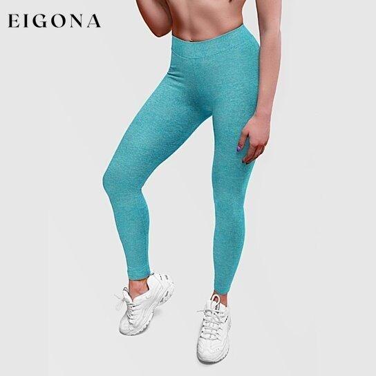 2-Pack: Women's Space Dye Seamless Ankle Length Lightweight Leggings bottoms refund_fee:800