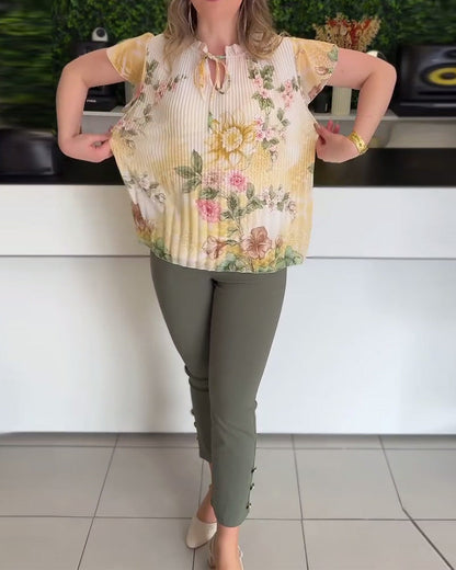 Camicetta elegante stampata