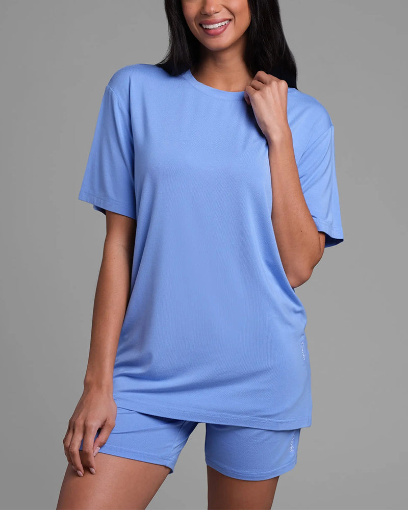 Round Neck Casual Loungewear Set