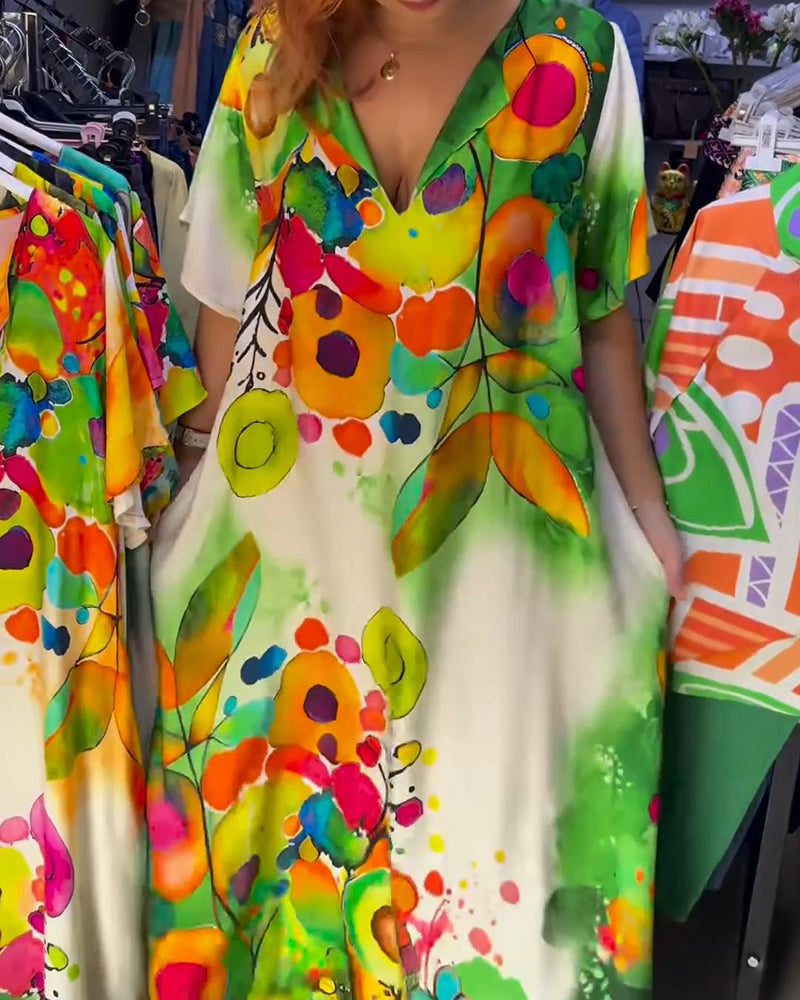 Lockeres, modisches Freizeitkleid