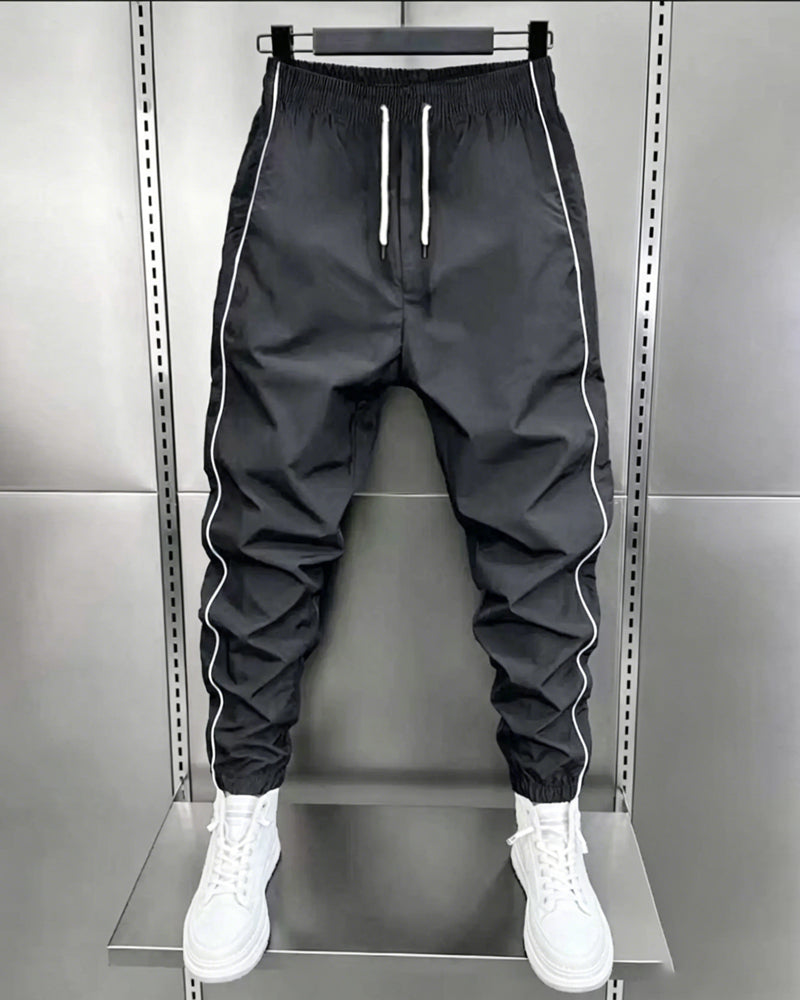 Men's Casual Mid Waist Pants
