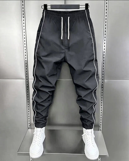 Men's Casual Mid Waist Pants