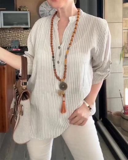 Vertical Striped Shirt