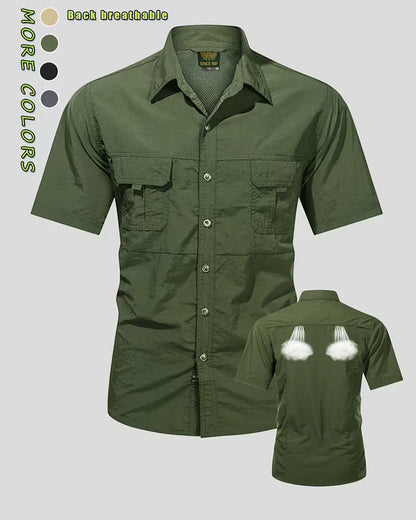 Casual Breathable Short Sleeve Shirt