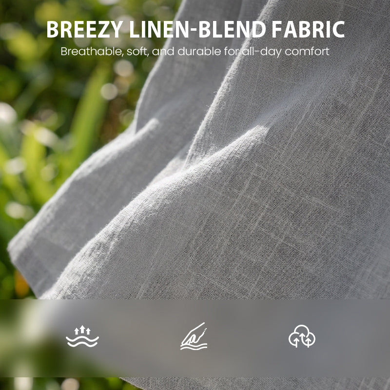 Fashion Men's Casual Long Two-Piece Set