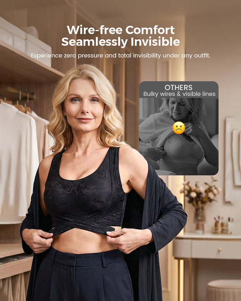 All-Day Comfort Meets Perfect Shape! Criss-Cross Lift & Sculpt Bra