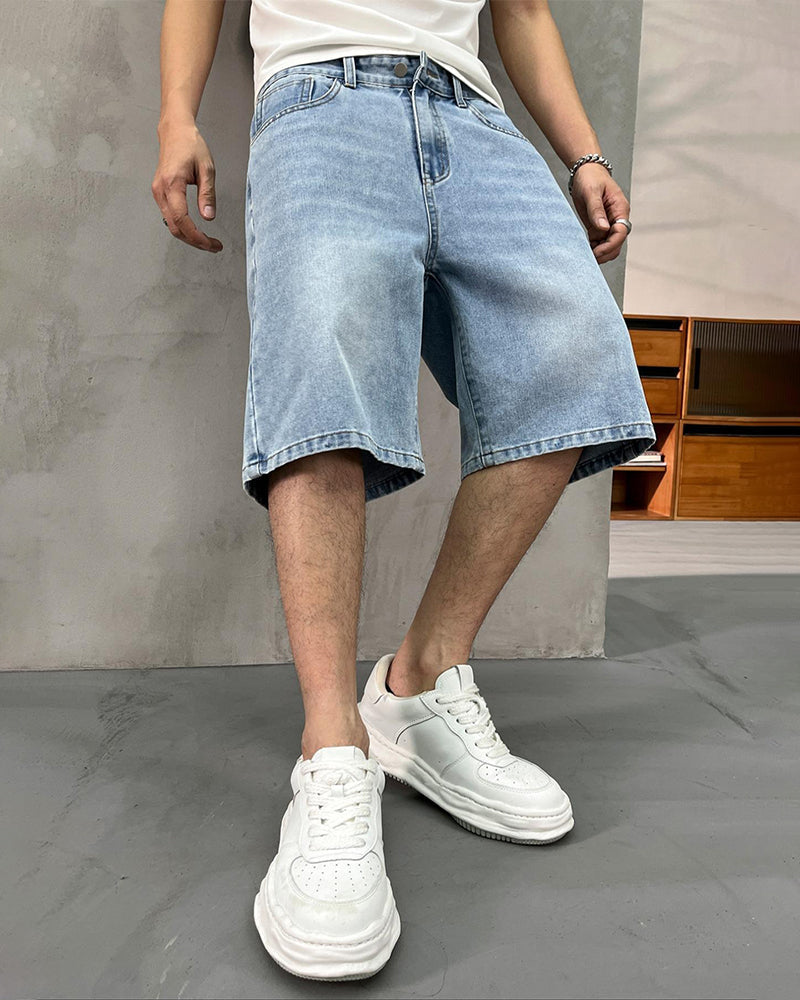 Men's Casual Denim Shorts