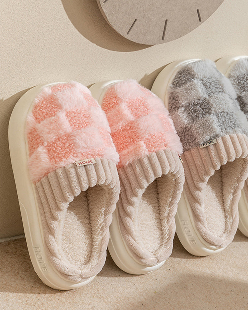 Indoor home non-slip warm slippers slippers