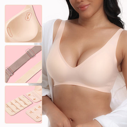 Comfort Deep V Bra without Underwire