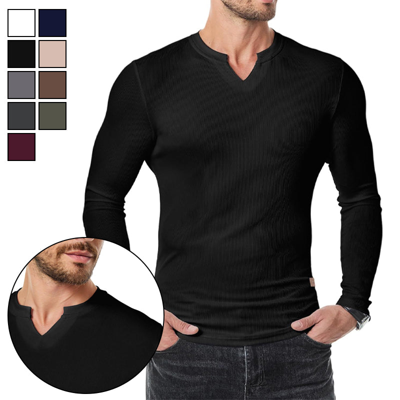 Men's Slim Fit V-Neck Longline Muscle Shirt men's clothing tank tops & camis man