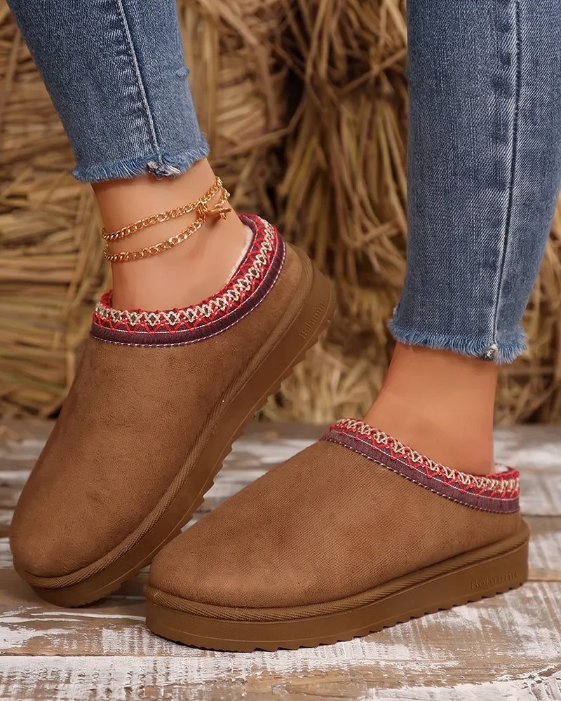 Women's Slippers Slip-On 2024 f/w shoes