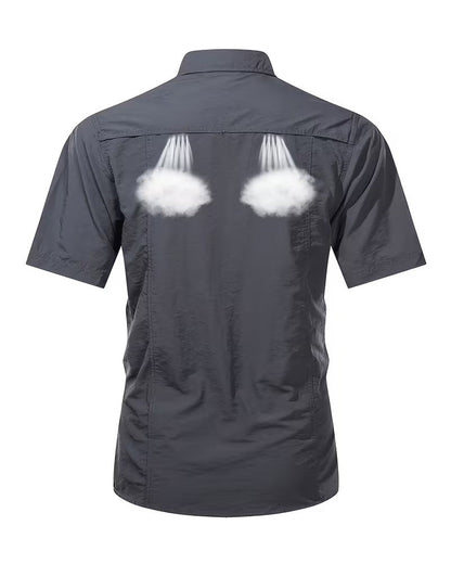 Casual Breathable Short Sleeve Shirt