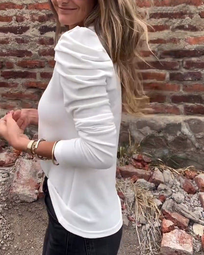 Round Neck Stylish Casual Top