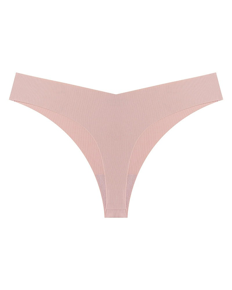 Seamless Ice Silk Thong