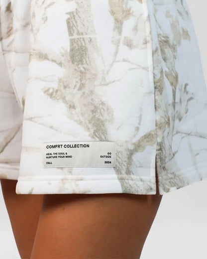 Tie-Dye Drawstring Casual Shorts