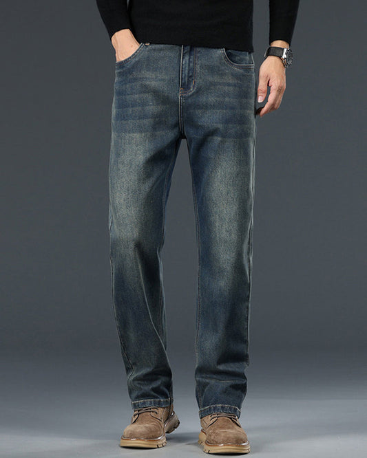 Men's Mid-High Waist Vintage Pants