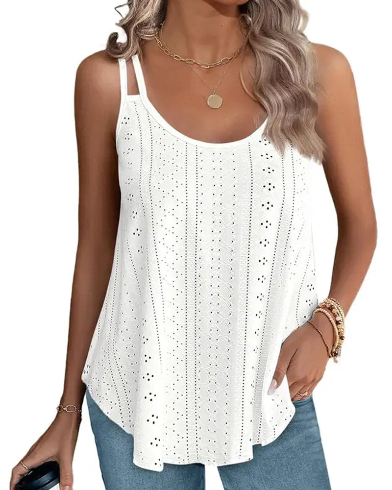 Floral Print V-Neck Cami Top