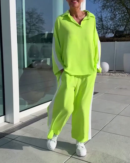 Fashion Casual Two Piece Set