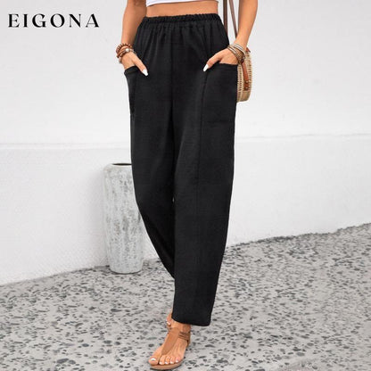 Casual Solid Color Trousers best Best Sellings bottoms clothes pants Sale Topseller