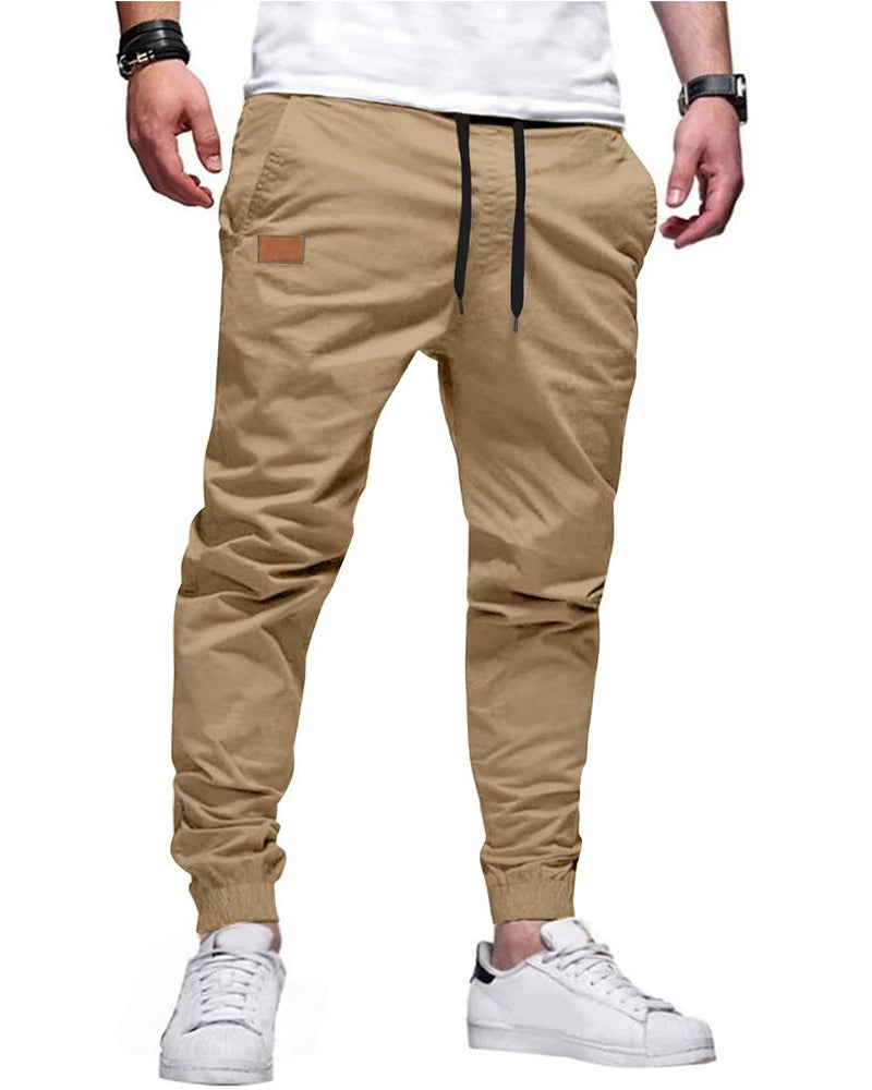 Men's Casual Straight Leg Jogger Sweatpant