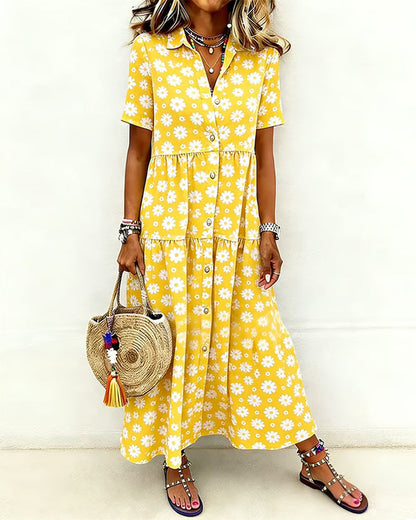Daisy V-Neck Dress
